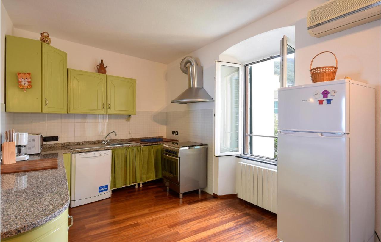 Nice Apartment In Moneglia With House Sea View Bagian luar foto